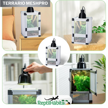 Carregar imagem no visualizador da galeria, ReptilHabitat MeshPro - Prateado
